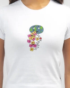 Afends F Plastic Baby Tee 7 Afends F Plastic Baby Tee -Fashion Women 20363059 01 RT XL