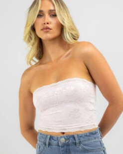Chad Lace Tube Top