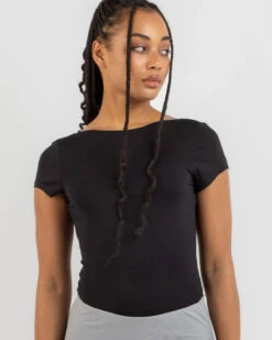 Emily Scoop Back Bodysuit