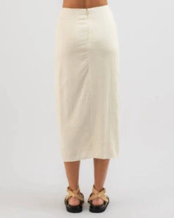 Mallorca Midi Skirt -Fashion Women 20364274 01 LT XL