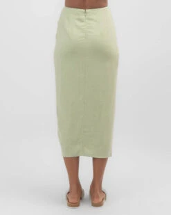 Mallorca Midi Skirt -Fashion Women 20364274 03 LT XL