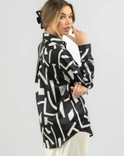 Nia Long Sleeve Shirt 6 Nia Long Sleeve Shirt -Fashion Women 20371499 01 LT XL