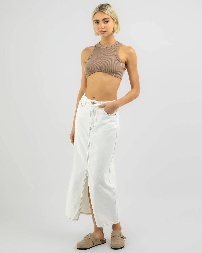 Adelaide Maxi Denim Skirt 2 Adelaide Maxi Denim Skirt - Image 2