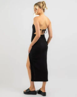 Ari Midi Knit Dress -Fashion Women 20372235 01 LT XL